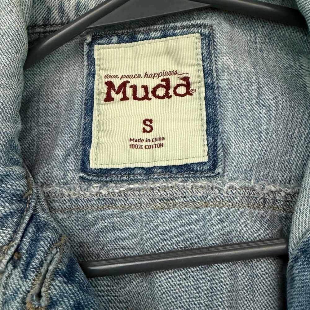 Mudd Women’s Denim Jacket and Vest - Picture 4 of 12